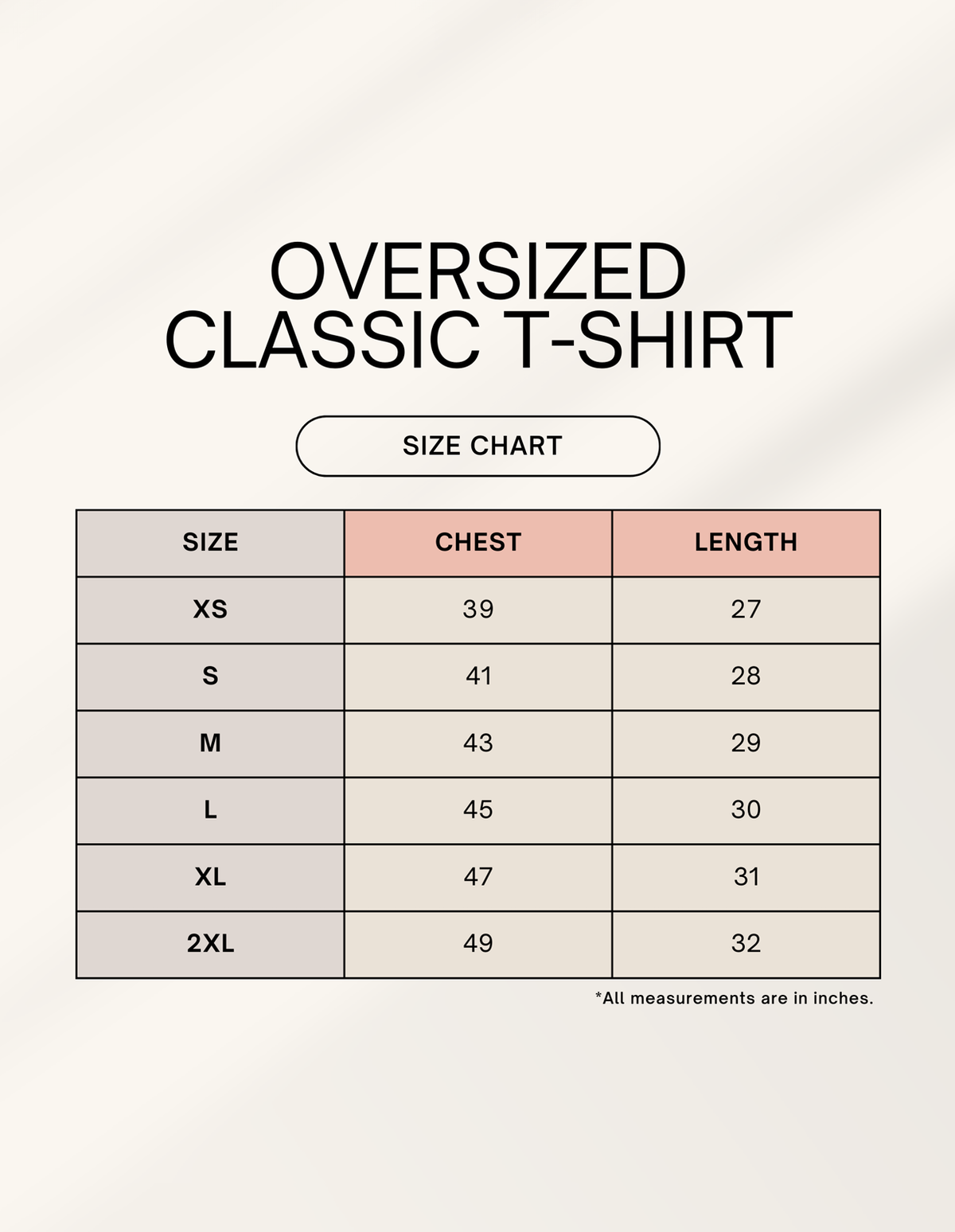 Size guide