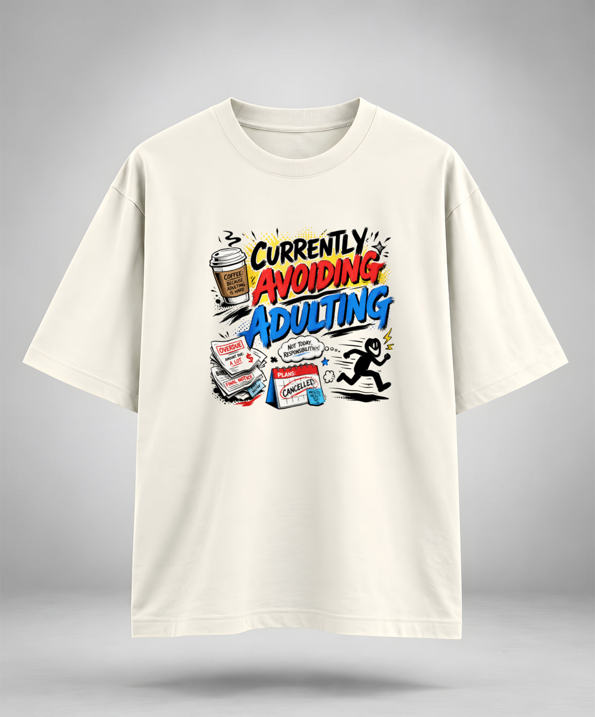 Unisex Oversized Classic T-Shirt - BOK001