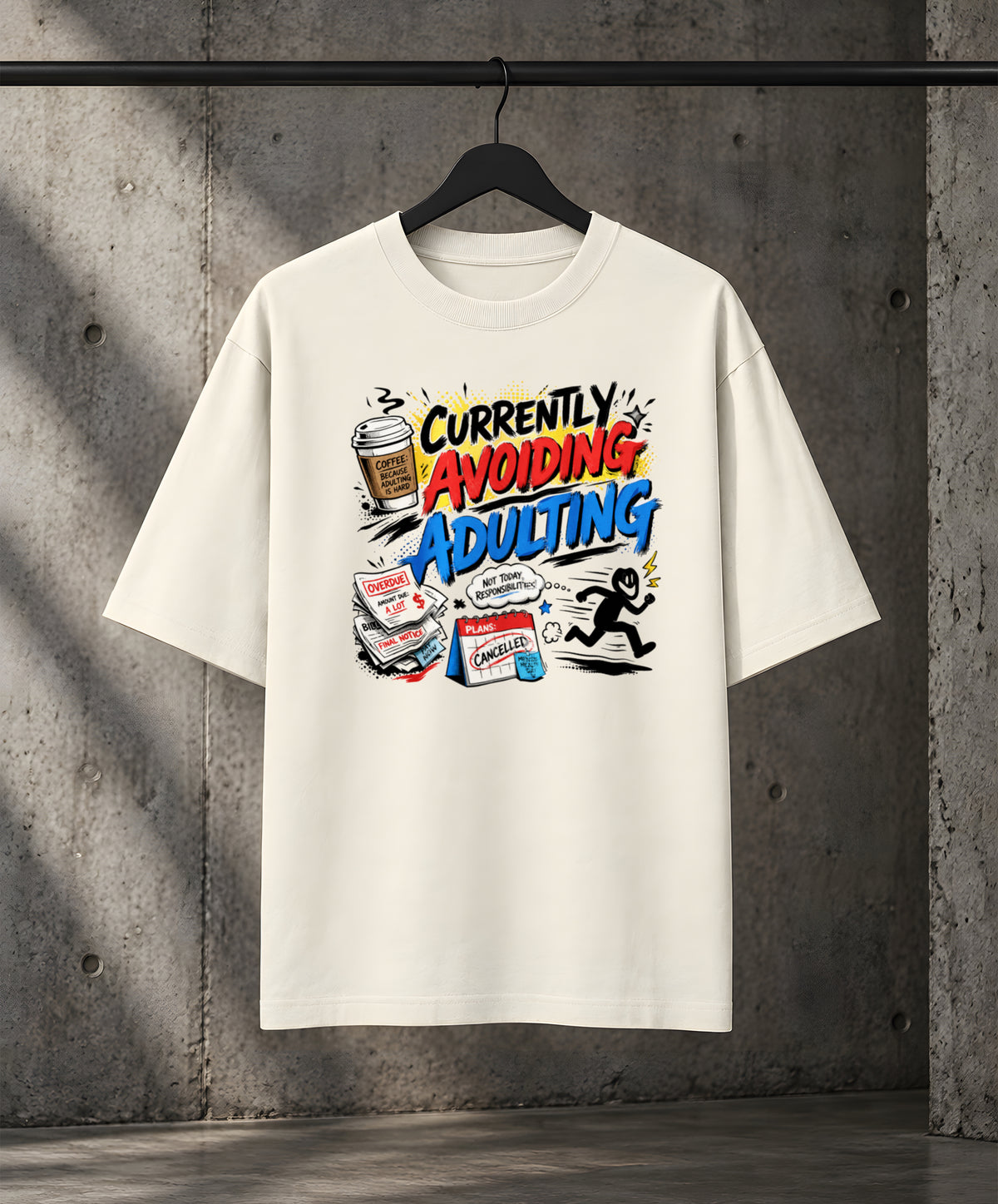 Unisex Oversized Classic T-Shirt - BOK001