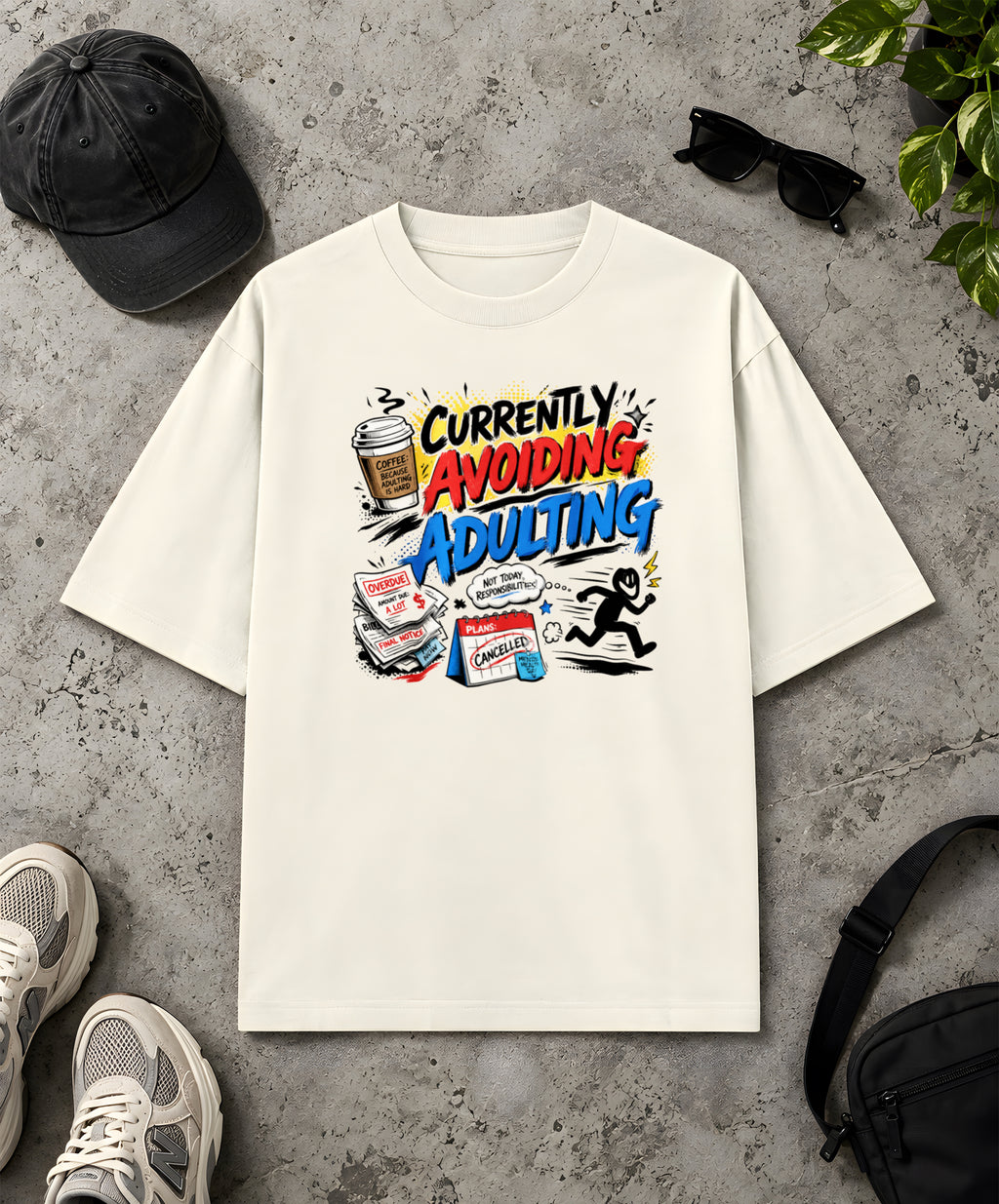 Unisex Oversized Classic T-Shirt - BOK001