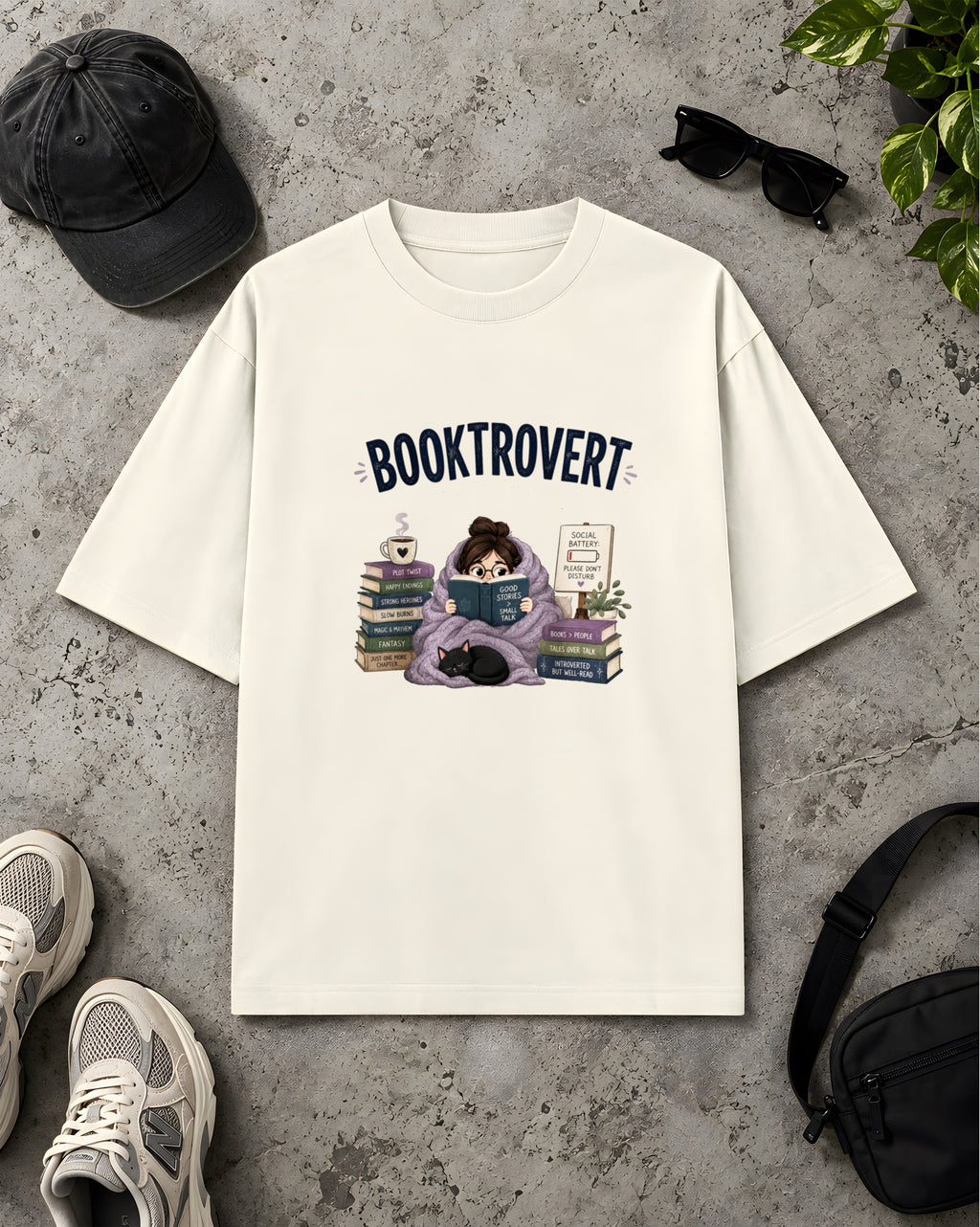 Unisex Oversized Classic T-Shirt - BOK003