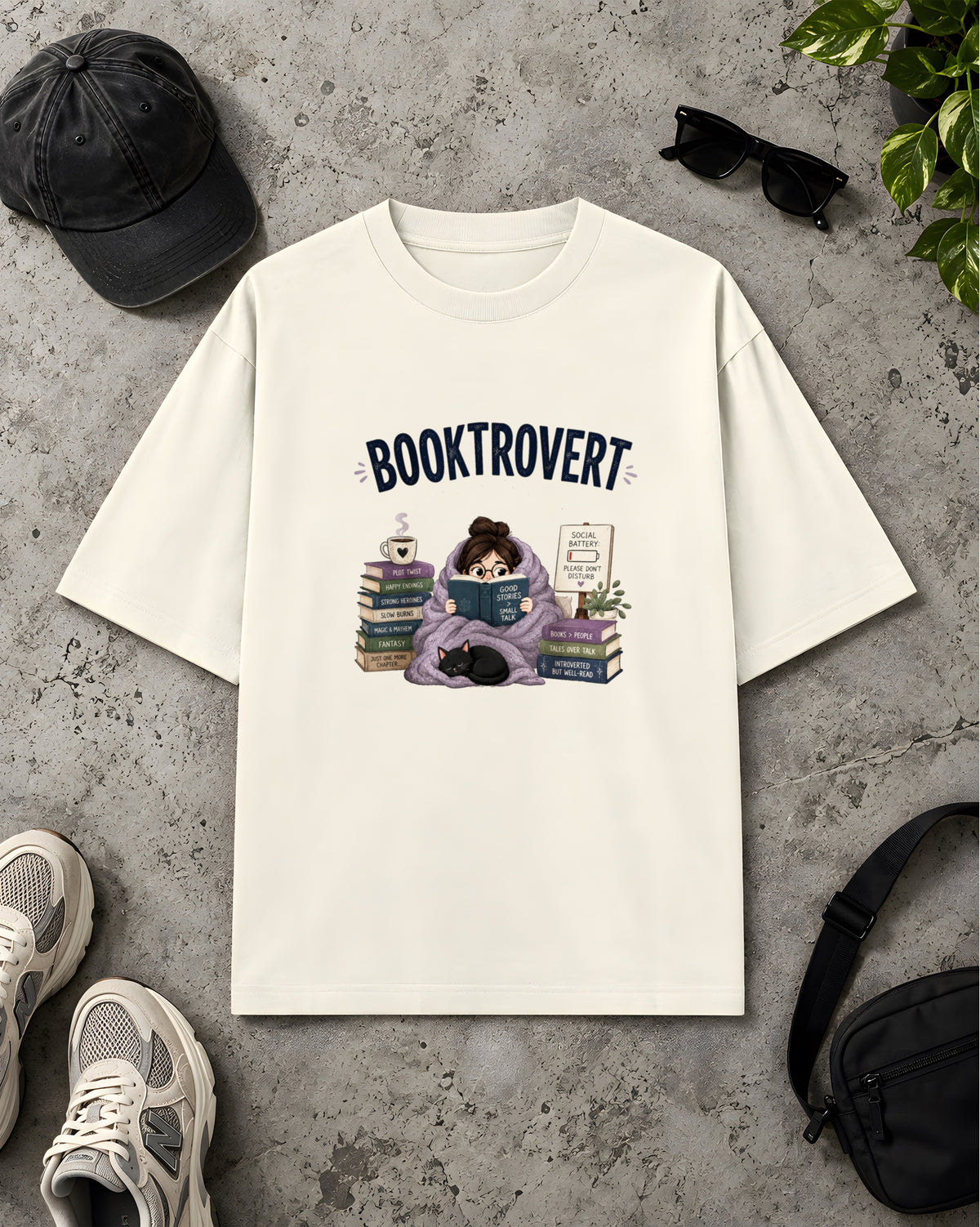 Unisex Oversized Classic T-Shirt - BOK003