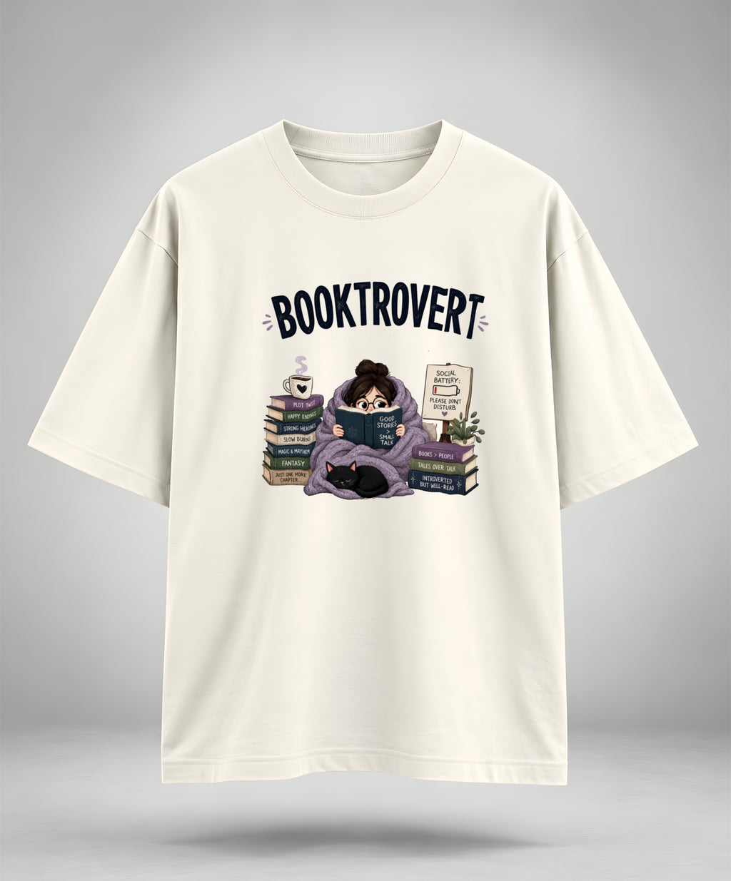Unisex Oversized Classic T-Shirt - BOK003
