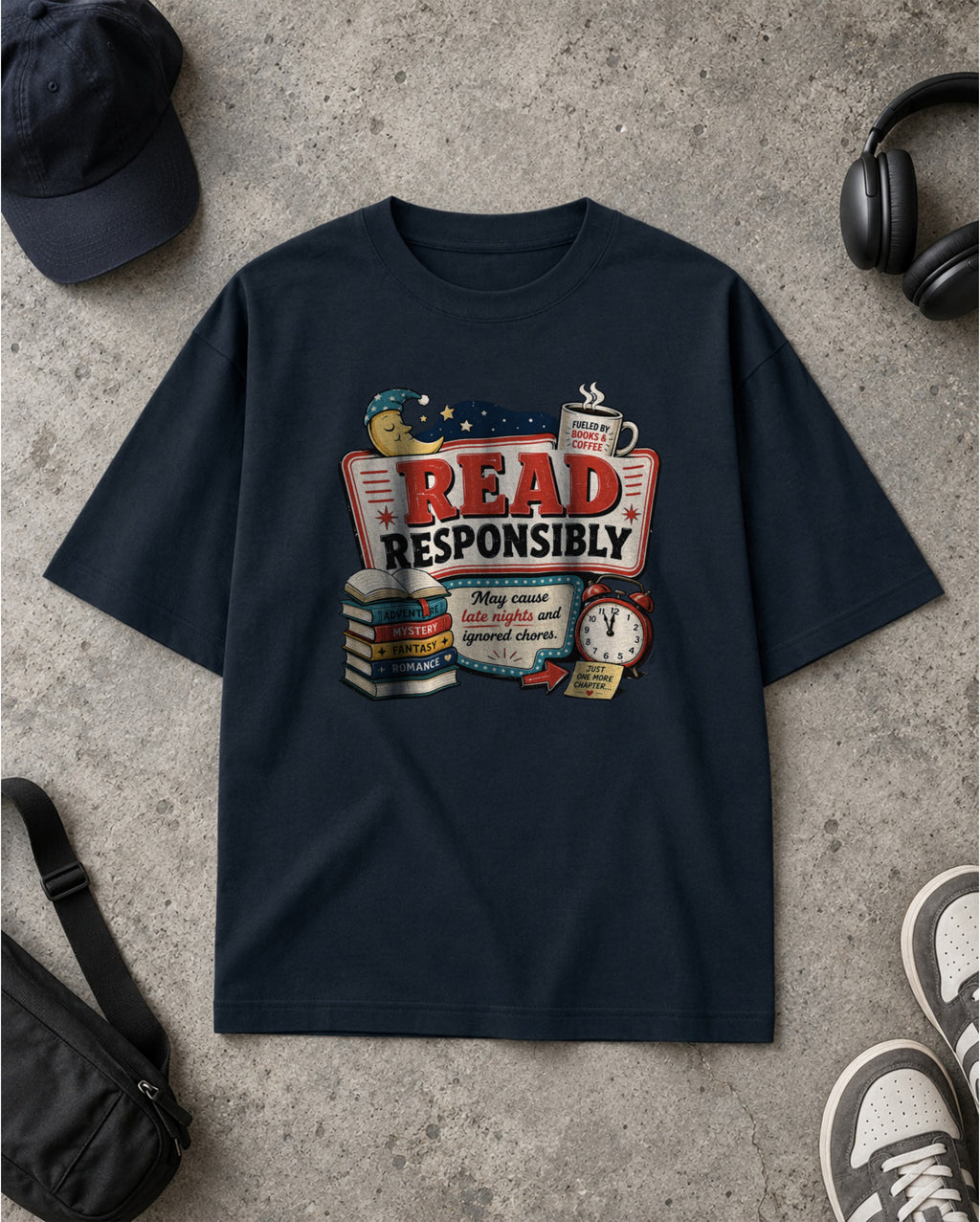Unisex Oversized Classic T-Shirt - BOK008