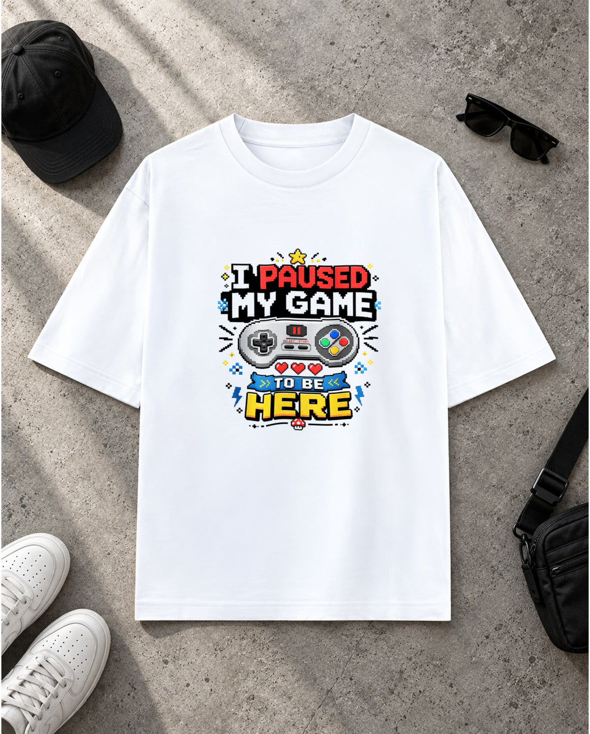 Unisex Oversized Classic T-Shirt - FUN007