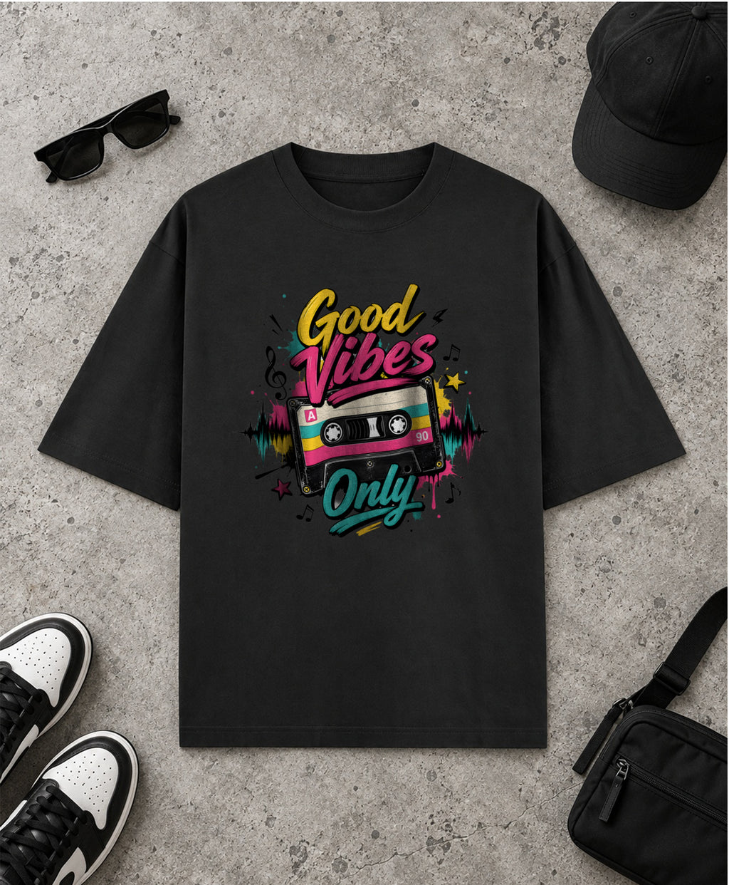 Unisex Oversized Classic T-Shirt - VIB001