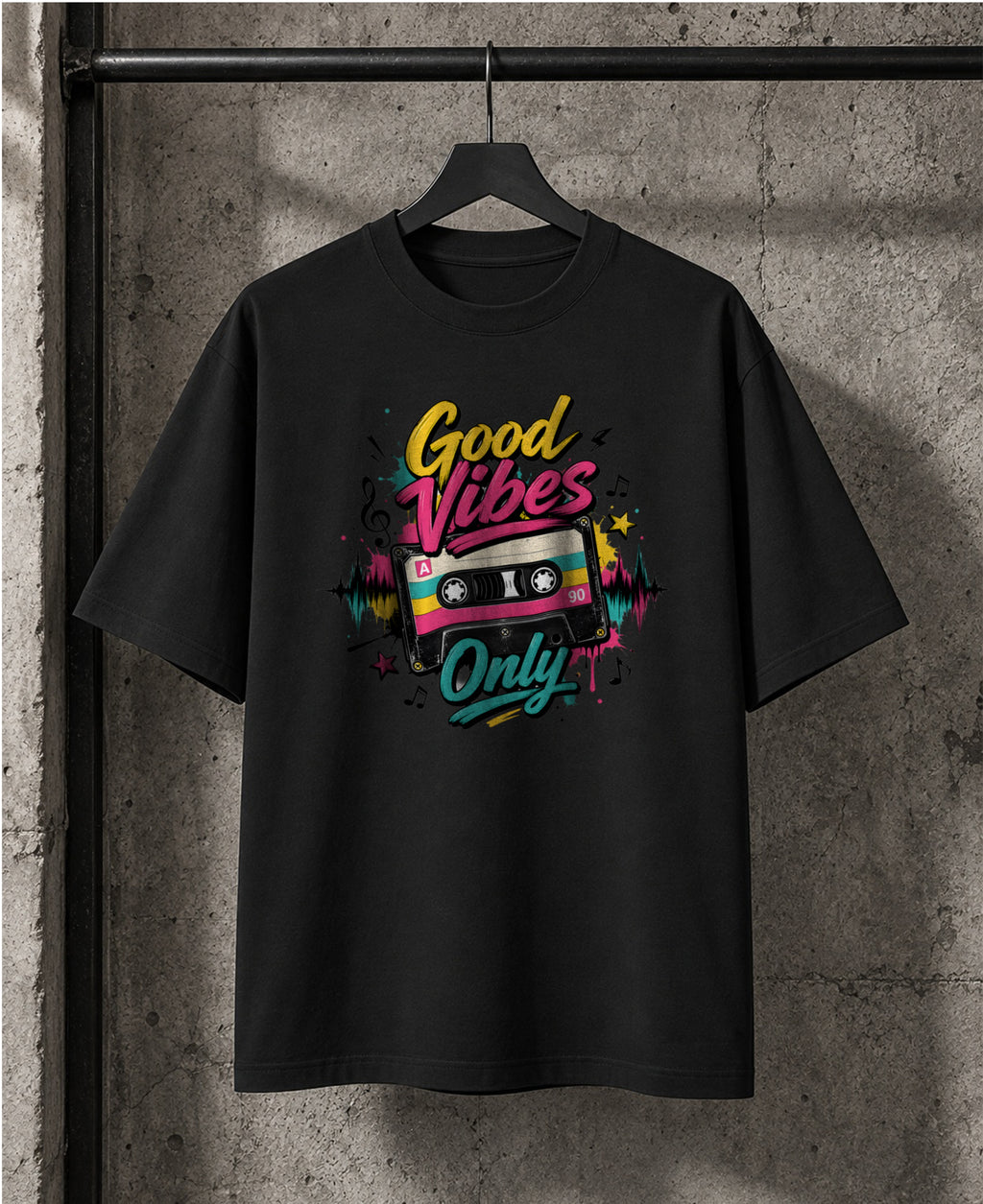Unisex Oversized Classic T-Shirt - VIB001