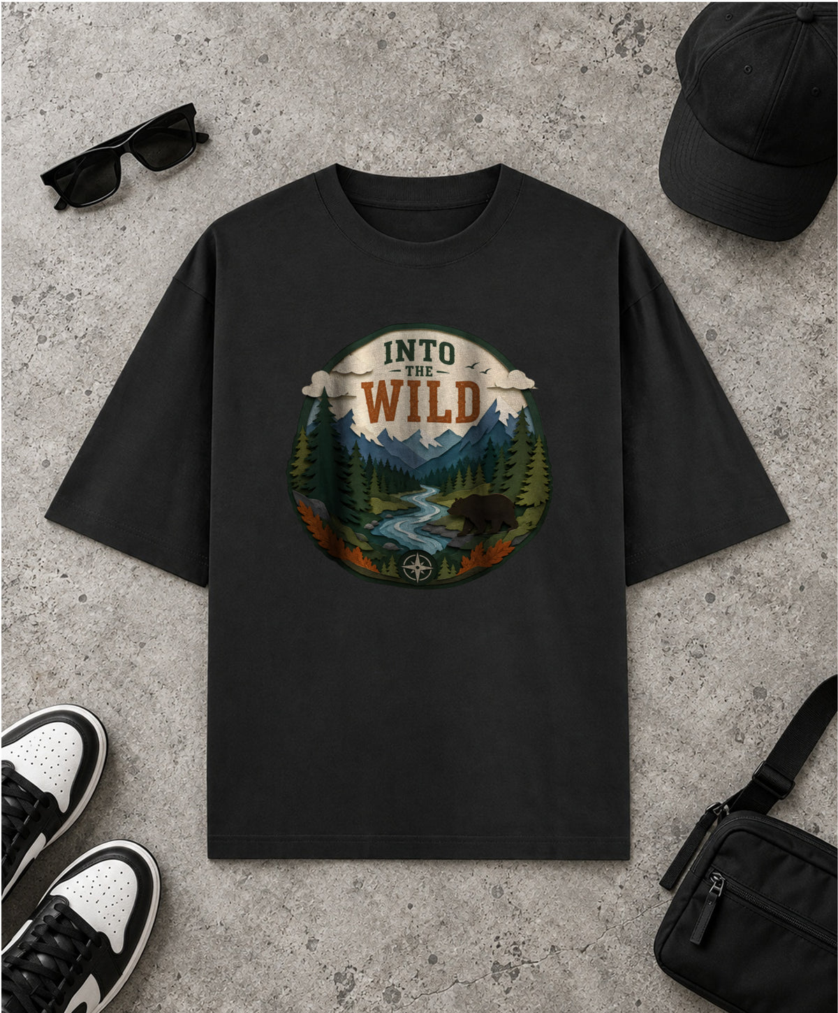 Unisex Oversized Classic T-Shirt - WLD002